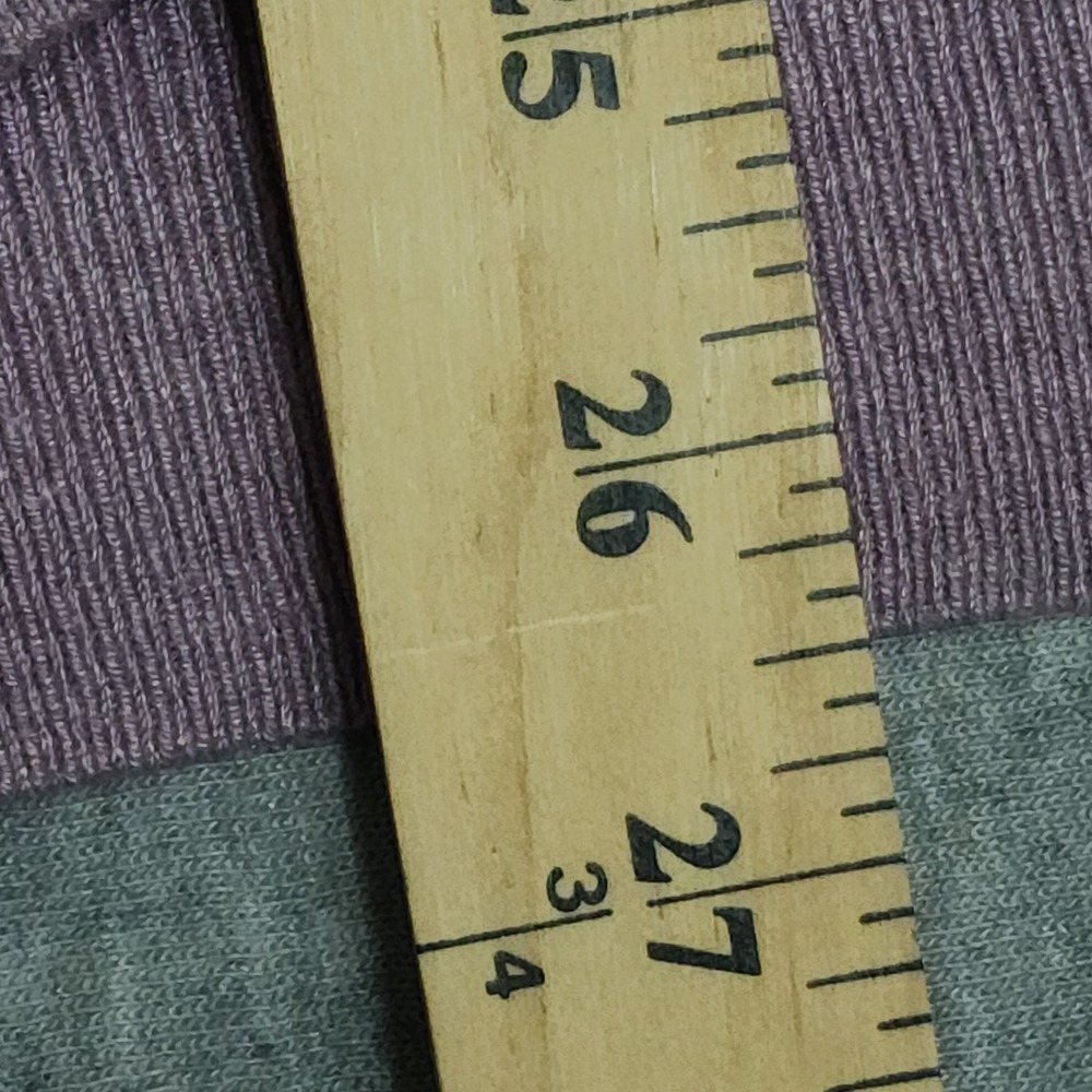 Banana Republic Silk Cotton Cashmere Long Sleeve Knit Polo Shirt Purple Pink L - Picture 10 of 11